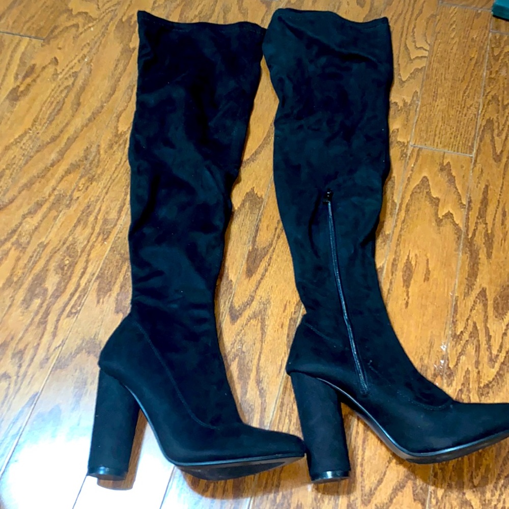 Black boots
